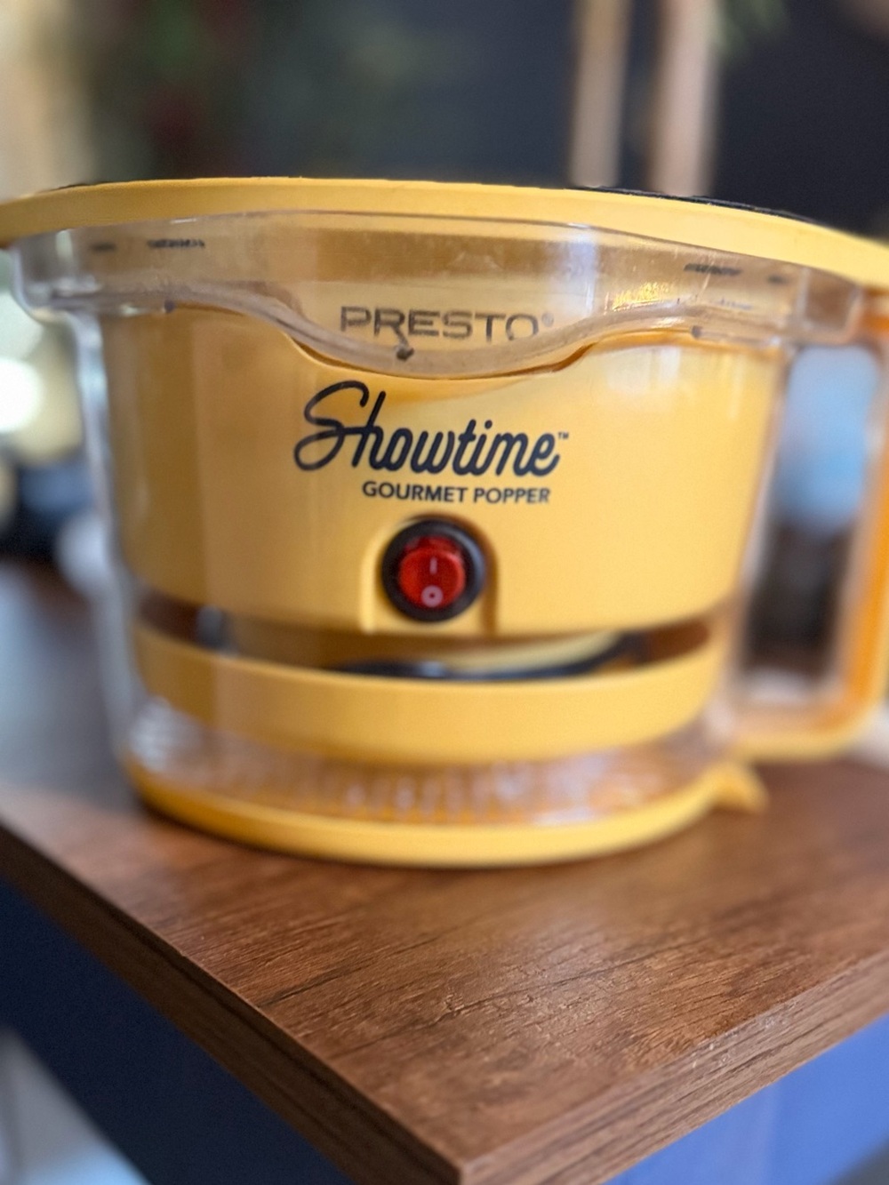 Presto Showtime Gourmet Popper - Yellow Hot-Air Popcorn Maker